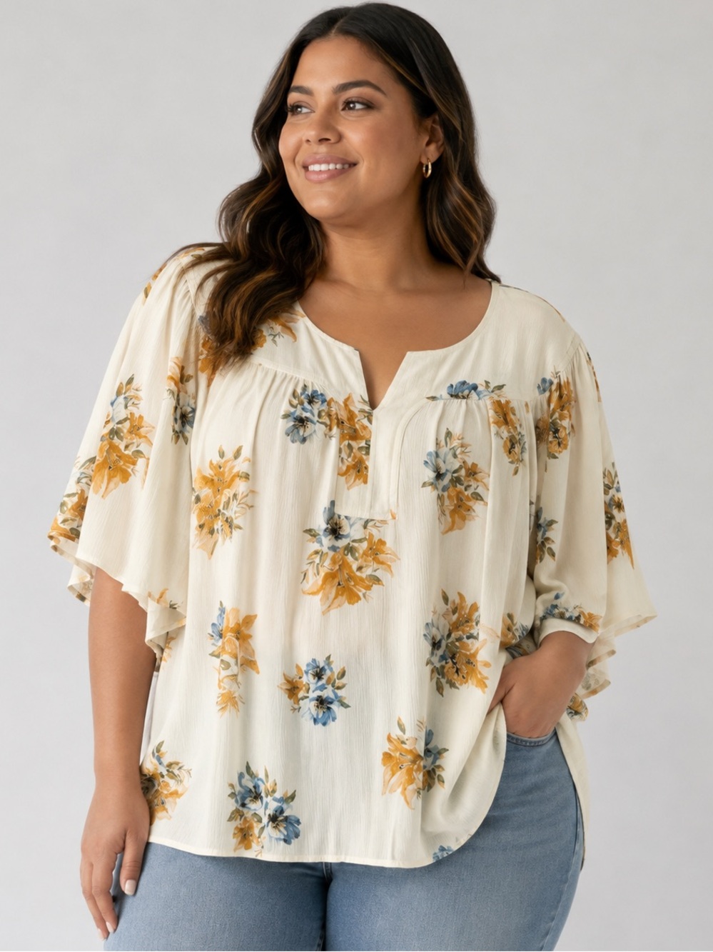 🎉5 for $45🎉 Ana top blouse shirt size 3X